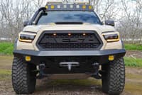 morimoto xb led headlights: toyota tacoma (16-20) (pair / asm / amber drl) (gen 2) lf530.2-a-asm