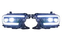 morimoto xb led headlights: toyota tacoma (16-20) (pair / asm) (gen 2) lf530.2-asm