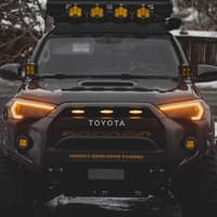 morimoto xb led headlights: toyota 4runner (14-22) (pair / asm / amber drl) (gen 2) lf531.2-a-asm