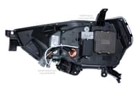 morimoto xb led headlights: toyota 4runner (14-22) (pair / asm / amber drl) (gen 2) lf531.2-a-asm