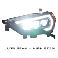 morimoto xb led headlights: toyota 4runner (14-22) (pair / asm) (gen 2) lf531.2-asm