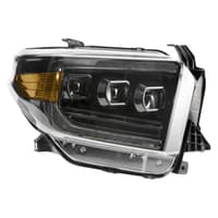 morimoto xb led headlights: toyota tundra (14-20) (pair / asm / amber drl) (gen 2) lf532.2-a-asm