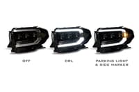 morimoto xb led headlights: toyota tundra (14-20) (pair / asm) (gen 2) lf532.2-asm