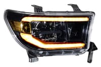 morimoto xb led headlights: toyota tundra (07-13) (pair / asm / amber drl) lf533-a-asm