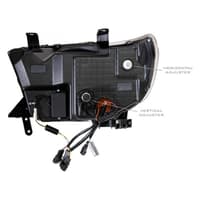 morimoto xb led headlights: toyota tundra (07-13) (pair / asm / amber drl) lf533-a-asm