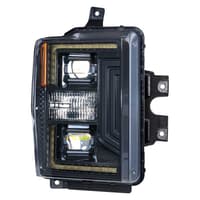 morimoto xb hybrid led headlights: ford super duty (08-10) (pair / asm) lf555