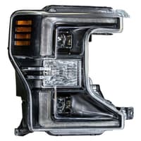 morimoto xb hybrid led headlights: ford super duty (2020+) (pair / asm) lf556