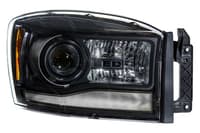 morimoto xb hybrid led headlights: dodge ram (06-08) (pair / asm) lf558