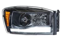 morimoto xb hybrid led headlights: dodge ram (06-08) (pair / asm) lf558