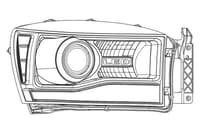 morimoto xb hybrid led headlights: dodge ram (06-08) (pair / asm) lf558