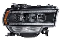 morimoto xb hybrid led headlights: dodge ram hd (2019+) (pair / asm) lf704