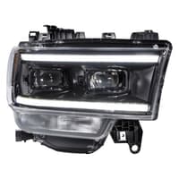 morimoto xb hybrid led headlights: dodge ram hd (2019+) (pair / asm) lf704