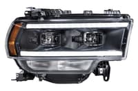 morimoto xb hybrid led headlights: dodge ram hd (2019+) (pair / asm) lf704