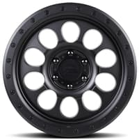 17x9 lock off-road 50cal matte black 6x135 -12mm