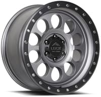 17x9 lock off-road 50cal matte grey w/ matte black ring 5x5/127 0mm