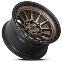 17x9 lock off-road baja matte bronze w/ matte black ring 6x135 0mm