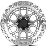 20x9 lock off-road commando machine w/ clear coat 5x5/127 0mm