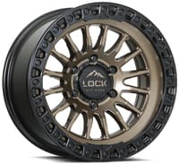 Lock Off-Road Grit Matte Bronze w/ Matte Black Ring