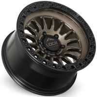 Lock Off-Road Grit Matte Bronze w/ Matte Black Ring