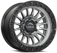 Lock Off-Road Grit Matte Grey w/ Matte Black Ring