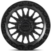 Lock Off-Road Grit Matte Black w/ Gloss Black Ring