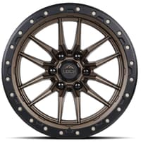 20x9 lock off-road krawler matte bronze w/ matte black ring 8x180 1mm
