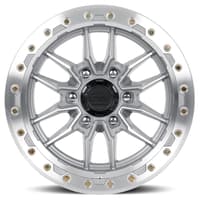 17x9 lock off-road krawler machine w/ clear coat 6x5.5/139.7 0mm