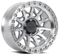 17x9 lock off-road lunatic machine w/ clear coat 8x170 1mm