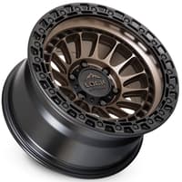 17x9 lock off-road mojave matte bronze w/ matte black ring 8x180 -12mm