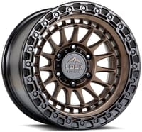 17x9 lock off-road mojave matte bronze w/ matte black ring 8x180 -12mm