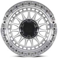 17x9 lock off-road mojave machine w/ clear coat 6x135 0mm