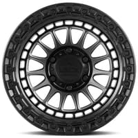 17x9 lock off-road mojave matte black w/ matte black ring 6x5.5/139.7 -12mm