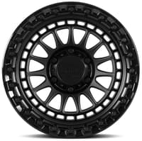 17x9 lock off-road mojave matte grey w/ matte black ring 5x5/127 -12mm