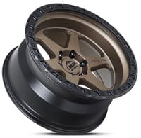 18x9 lock off-road olympus olympus matte bronze w/ matte black ring 5x5/127 1mm