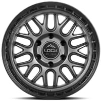 Lock Off-Road Onyx Matte Grey w/ Matte Black Ring
