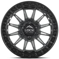 Lock Off-Road Trail Matte Grey w/ Matte Black Ring