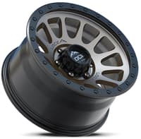 17x9 lock off-road yosemite matte grey w/ matte black ring 6x135 0mm