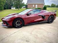 (clearance - no returns) 20x12 mrr m024 corvette c6/ c7 replica wheels gloss black (rotary forged) 5x4.75/120.7 50mm