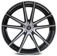 22x9 marquee m3197 gloss black machined 5x115 15mm