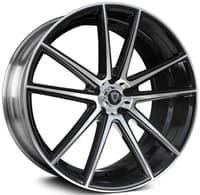 22x9 marquee m3197 gloss black machined 5x115 15mm