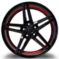 Marquee M8571 Gloss Black w/ Candy Red Inner