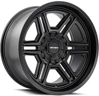 (clearance - no returns) 20x10 mayhem hermosa 8117 matte black 8x170 -25mm