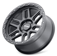 20x9 mayhem delta 8304 matte black w/ matte black lip 5x5/127 -12mm