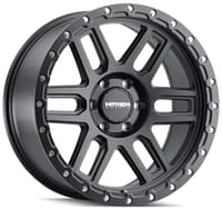 20x9 mayhem delta 8304 matte black w/ matte black lip 8x180 0mm