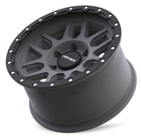 20x9 mayhem delta 8304 matte gunmetal w/ matte black lip 5x5/127 -12mm