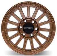 (clearance - no returns) 17x9 mayhem granite 8309 matte bronze 6x135 0mm