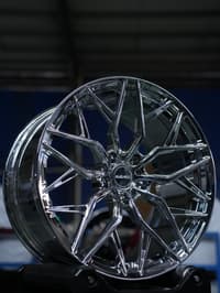 19x9 element forged me-5 chrome (full forged) (custom)