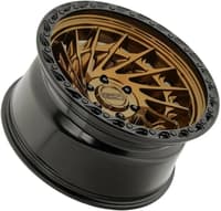 Metal FX M001 Typhoon   Smoke Bronze w/ Gloss Black Lip