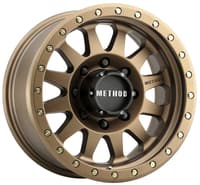 18x9 method race mr304 double standard bronze 6x5.5/139.7 -12mm