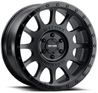 Method Race MR305 NV Matte Black w/ Gloss Black Lip